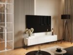 Cama VERA TV cabinet 190x40x50 matt white - Image 3