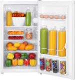 MPM-89-CJ-39 white compressor-driven fridge  with vegetable drawer  capacity 90 litres  height 85 cm  width 47.5 cm - Image 2