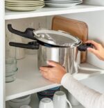 Pressure cooker TEFAL SECURE TRENDY 6L + stainless steel basket - Image 3