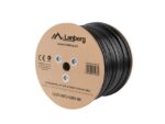 Lanberg LCU5-30CU-0305-BK networking cable 305 m Cat5e U/UTP (UTP) Black outdoor - Image 3