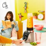 Tefal Blend Up BL190AF0 blender 0.85 L Tabletop blender 1000 W Beige  Black  Transparent - Image 4
