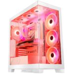 Modecom Volcano Space Apex ARGB Gaming Midi Tower Computer Case with Side Window White - Image 27