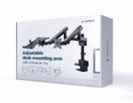 Gembird MA-DA3-02 monitor mount / stand 81.3 cm (32 ) Desk Black - Image 6