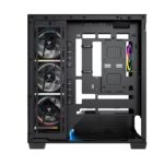 Modecom Volcano Stellar Plus ARGB Gaming Midi Tower Computer Case with Side Window Black - Image 9