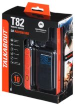 Motorola T82 Twin Pack two-way radio 16 channels Black Orange - Image 4