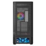 Modecom Volcano AQ500 Gaming Midi Tower Computer Case with Side Window and ARGB Lighting Black - Image 12