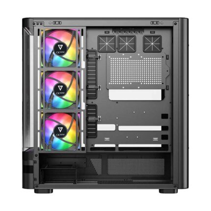 MODECOM Volcano Volcano AQ100 ARGB Midi Black