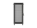 19  27U 600 × 1000 BLACK FLOOR-STANDING RACK CABINET WITH PERFORATED DOOR  LANBERG (FLAT PACK) - Image 4