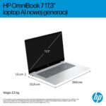 HP OmniBook 7 17-dc0219nw 17.3" FHD Touchscreen (Ultra 5-226V/16GB/1TB SSD/W11 Home) (US Keyboard) - Image 5