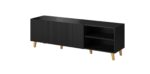 Cama RTV cabinet PAFOS 150x42x52 Black matt - Image 6