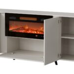 Cama Volare chest of drawers 200 x 39 x 75 cm cashmere + fireplace