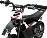 Dirt Rocket Kids Electric Motorcycle 12 Volt Black - Image 18