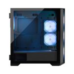 Modecom Horizon Flow Gaming Midi Tower Computer Case with Side Window and Black RGB Lighting - Image 14