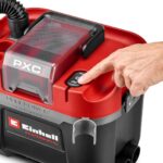 Einhell TP-VC 18/10 Li BL L-Solo Rechargeable Wet-Dry Vacuum Without Charger and Battery with Plastic 10 L Drum Red - Image 4