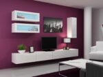 Cama Cabinet VIGO  90  full 90/35/32 white/white gloss - Image 8