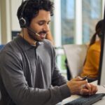 HP Poly Mission 615 Monaural USB Wired Headset - Image 2