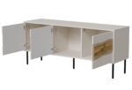 Cama INSERTO 3D TV cabinet 143.5x40x61.5 cashmere + LED - Image 4