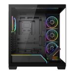 Modecom Volcano Stellar Plus ARGB Gaming Midi Tower Computer Case with Side Window Black - Image 2