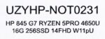 HP EliteBook 845 G7 Refurbished Grade A 14" (Ryzen 5 Pro-4650U/16GB/256GB SSD/W11 Pro) - Image 2