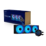 Chieftec CLC-360-VRM-RGB computer cooling system Computer case All-in-one liquid cooler 12 cm Black - Image 9