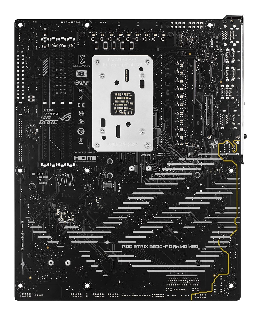 Asus ROG Strix B850-F Gaming Neo Wi-Fi Motherboard ATX with AMD AM5 Socket 90MB1NX0-M0EAY0 - Image 1
