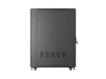 19  27U 600 × 1000 BLACK FLOOR-STANDING RACK CABINET WITH GLASS DOOR  LANBERG (FLAT PACK) - Image 5