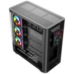 Modecom Volcano AQ200 Gaming Midi Tower Computer Case with Side Window Black - Image 15