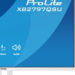 Iiyama Prolite XB2797QSU-W1 IPS Monitor 27" QHD 2560x1440 White - Image 8