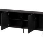 Cama Chest of drawers ISLA 200x40x75 matte black