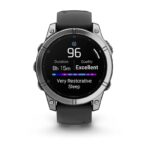 Garmin Fenix E Stainless Steel 47mm Waterproof Smartwatch with Heart Rate Monitor (Black) - Image 7