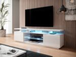 RTV cabinet EVA 180x40x56 white/white glossy - Image 3