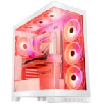 Modecom Volcano Space Apex ARGB Gaming Midi Tower Computer Case with Side Window White - Image 28
