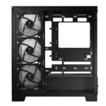 Modecom Volcano Space Apex ARGB Gaming Midi Tower Computer Case with Side Window Black - Image 11