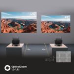 Hisense C2 Mini 3D Projector DLP 4K Ultra HD Laser With Wi-Fi And Built-in Speakers - Image 4