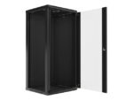 Lanberg Wall Mounted Rack Cabinet 27U 60x60x130.7cm Black WF01-6627-10B - Image 2