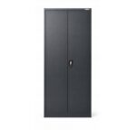 Iron Mate SATURN Metal Utility Cupboard 185x90x45 Anthracite RAL7016 - Image 2