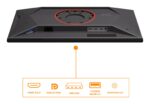 AOC G4 25G4KUR computer monitor 62.2 cm (24.5 ) 1920 x 1080 pixels Full HD LED Black  Red - Image 3