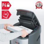 Rexel ShredMax AutoFeed+ 300X Paper Shredder  P4  300 sheets  25-litre waste bin