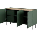 3D2SZ ONDA chest of drawers 150x45xH85 green