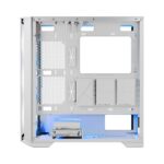 Modecom Horizon Flow Gaming Midi Tower Computer Case with Side Window and RGB Lighting White - Image 12