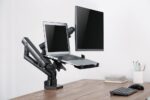Gembird MA-DA3-02 monitor mount / stand 81.3 cm (32 ) Desk Black - Image 5