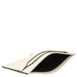 Montblanc Sartorial 130838 Unisex Δερμάτινη Θήκη Καρτών 5 Θέσεων Saffiano – Ιβουάρ - Image 3