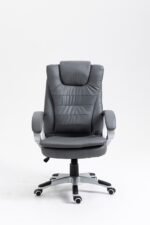 Activejet heated office chair with massage YK7304 grey - Image 2