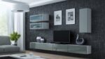 Cama Cabinet VIGO  90  full 90/35/32 white/grey gloss - Image 2