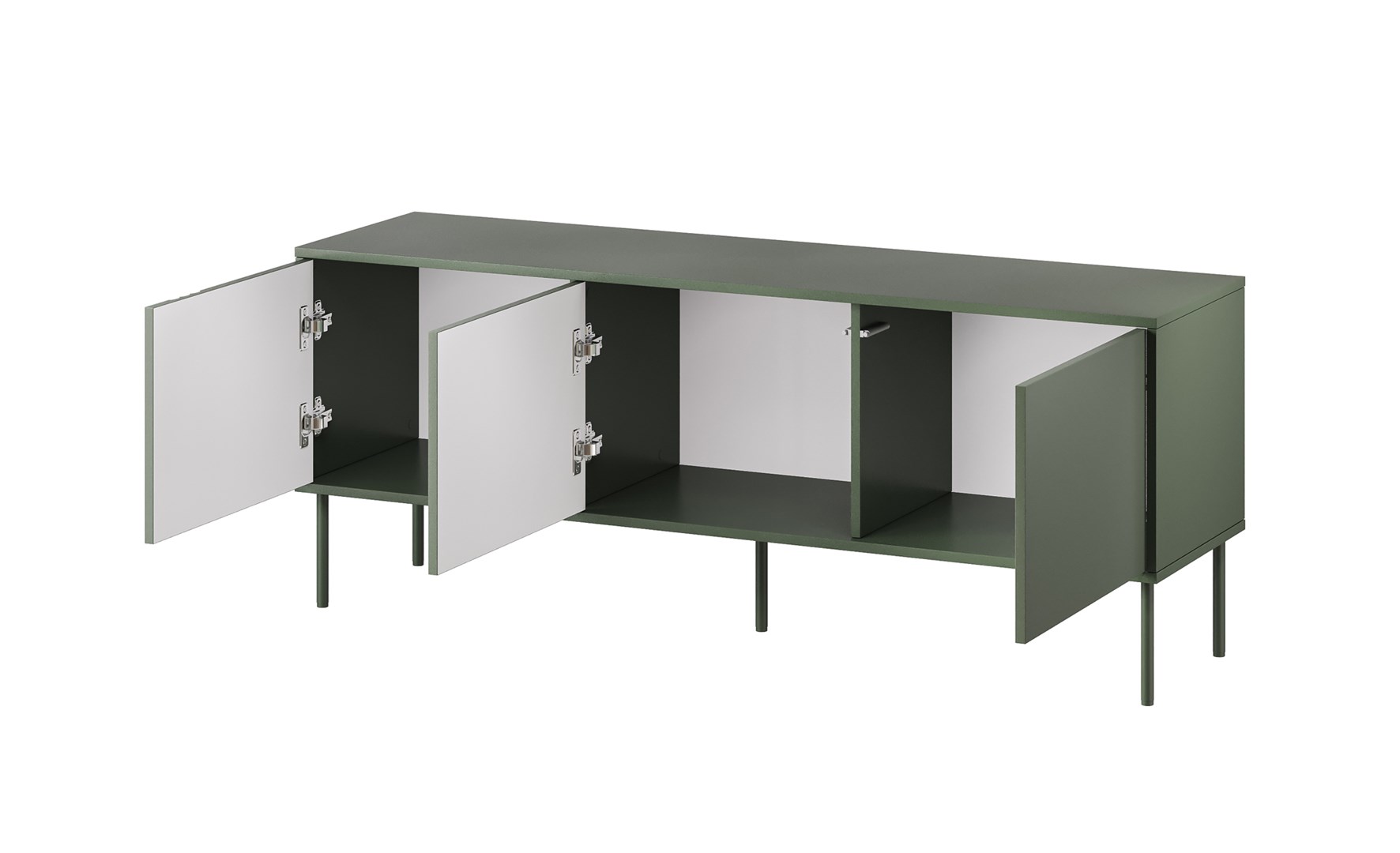 Cama RTV 3D TRESSE cabinet 150x40x55 matte green - Image 1