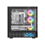 Modecom Volcano AQ400 Gaming Midi Tower Computer Case with Side Window Black - Image 7