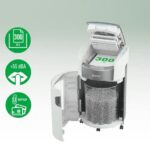 Leitz 80420000 IQ Optimax AutoFeed 300 paper shredder  P4  300 sheets  25-litre waste bin - Image 4