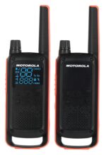 Motorola T82 Twin Pack two-way radio 16 channels Black Orange - Image 3
