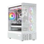 MODECOM Volcano Volcano AQ300 ARGB Midi White - Image 3