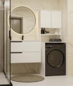 WASHING MACHINE CABINET POLA MULTI WHITE - Image 9